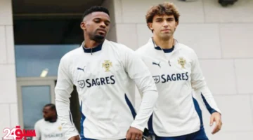 جواو فيليكس يثير القلق في البرتغال بسبب آلام عضلية مفاجئة بالتدريبات